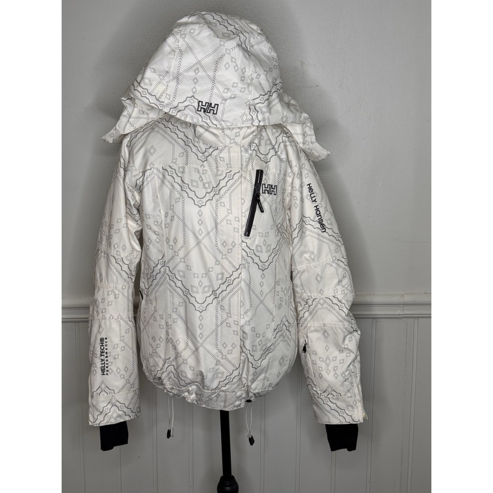 Helly Hansen Ski Snowboarding Jacket Womens M Helly Tech Performance Insulated - Picture 13 of 13